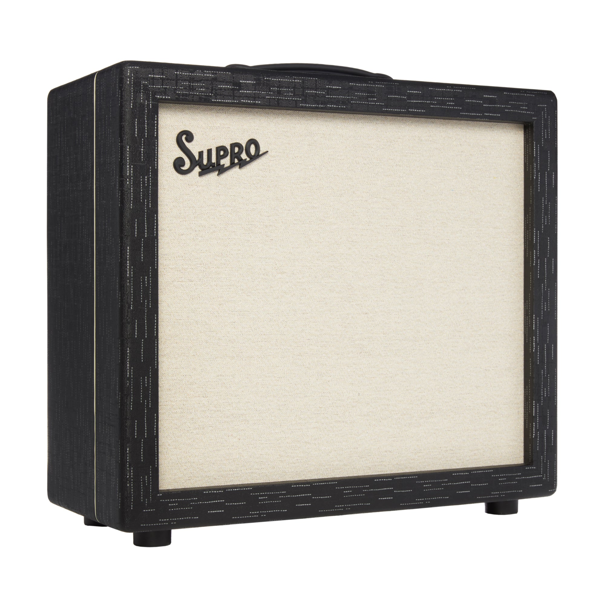 Supro Royale 1x12 Guitar Amp Cabinet Black Scandia