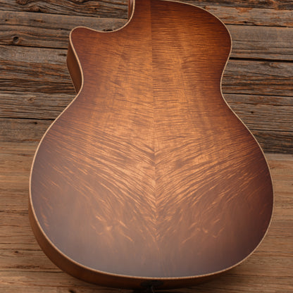 Taylor Custom Grand Auditorium Master Grade Koa w/Figured Maple Binding & Bouquet Inlay Satin Shaded Edgeburst 2022