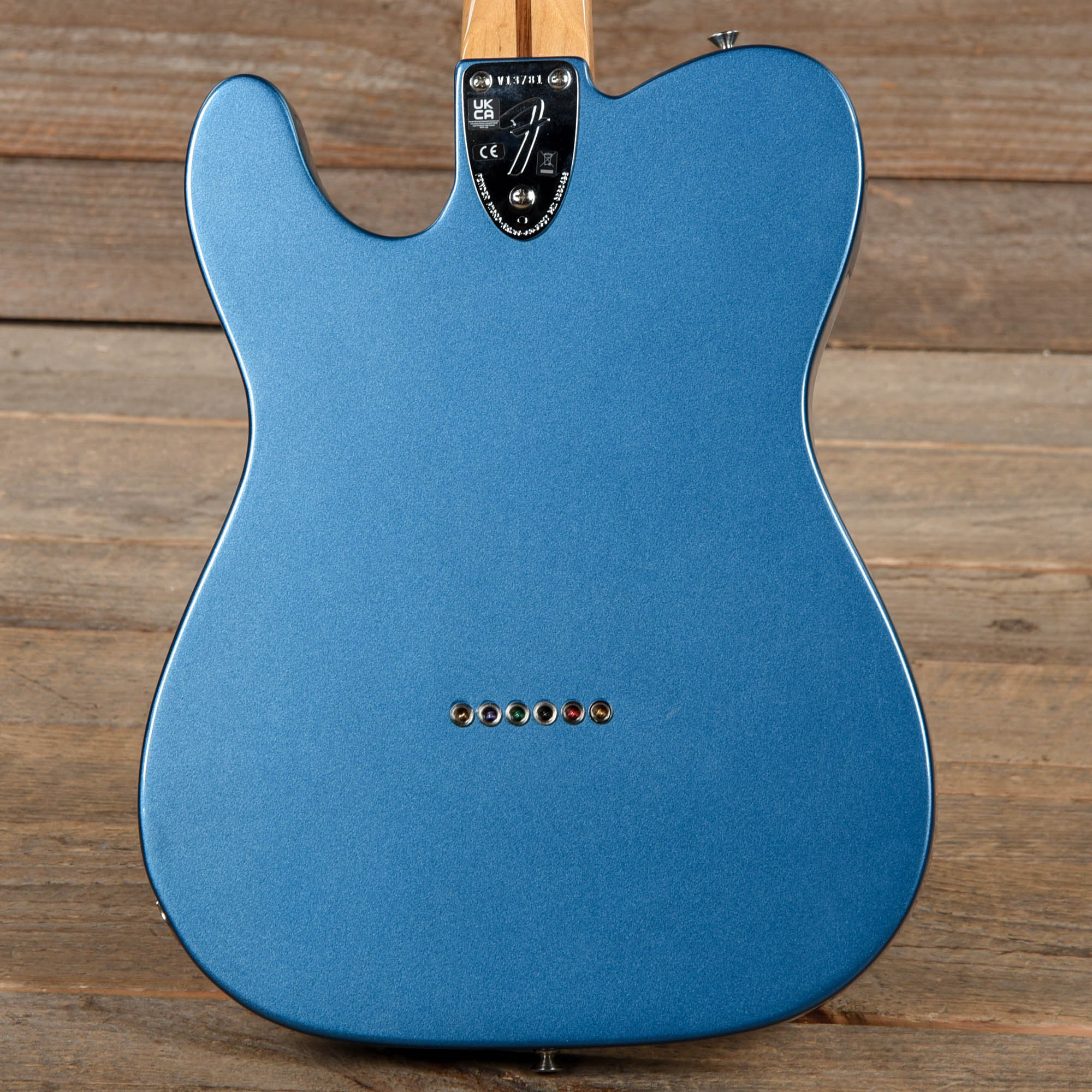 Fender American Vintage II 1972 Telecaster Thinline Lake Placid Blue