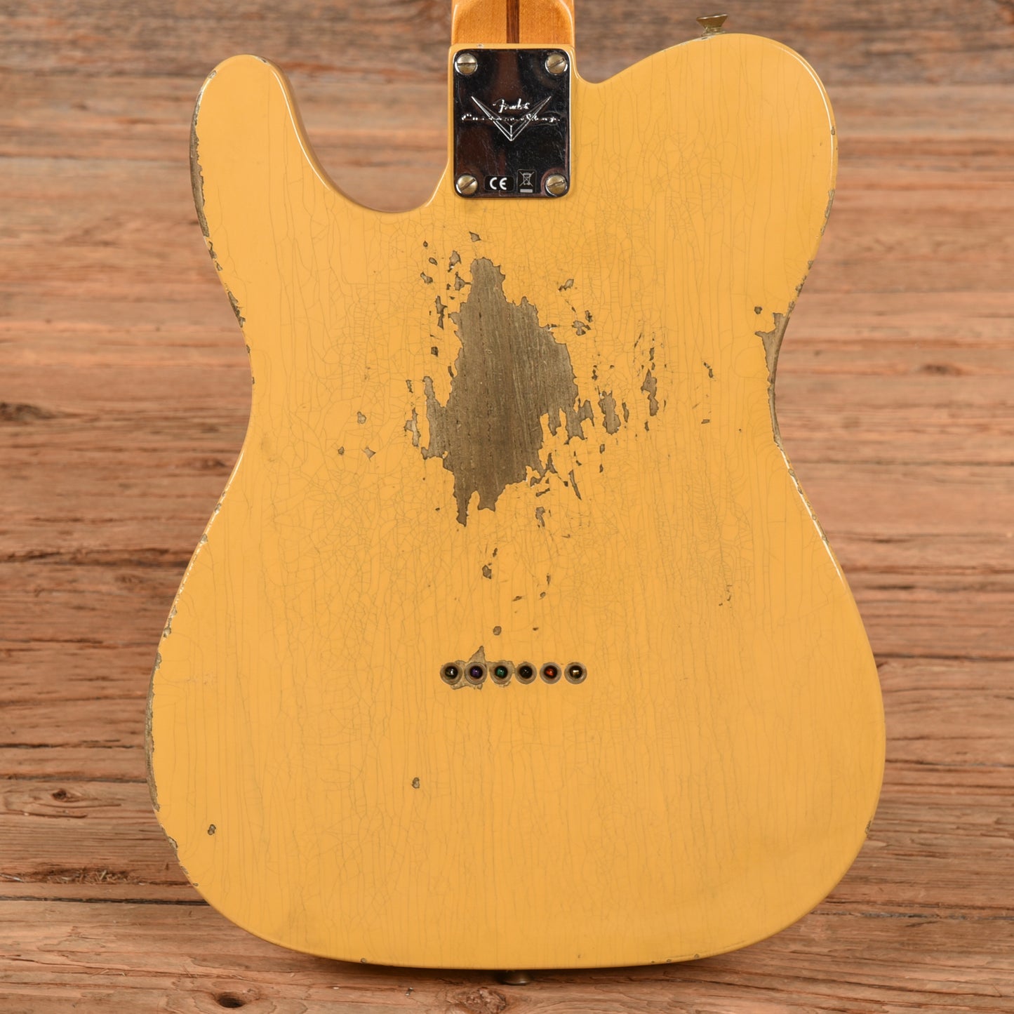 Fender Custom Shop '52 Telecaster Heavy Relic Aged Nocaster Blonde 2024