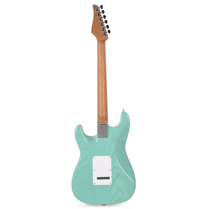 Suhr Custom Classic S Swamp Ash SSS Trans Seafoam Green w/Roasted Maple Neck