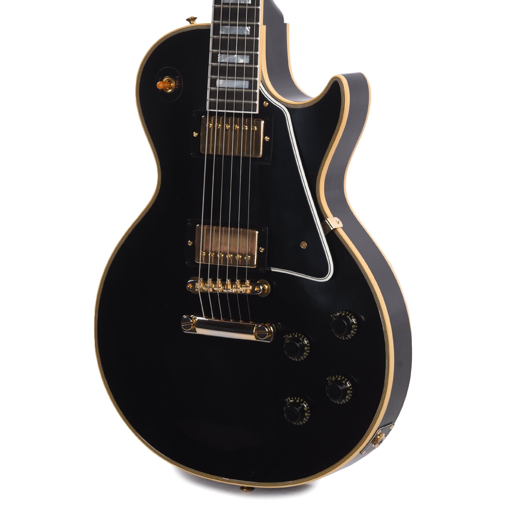 Gibson Custom Shop 1957 Les Paul Custom Reissue 2-Pickup Ebony VOS