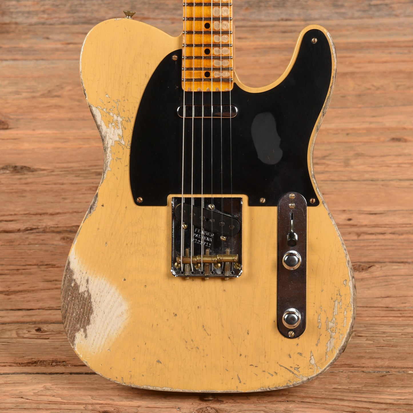 Fender Custom Shop '52 Telecaster Heavy Relic Butterscotch Blonde 2022