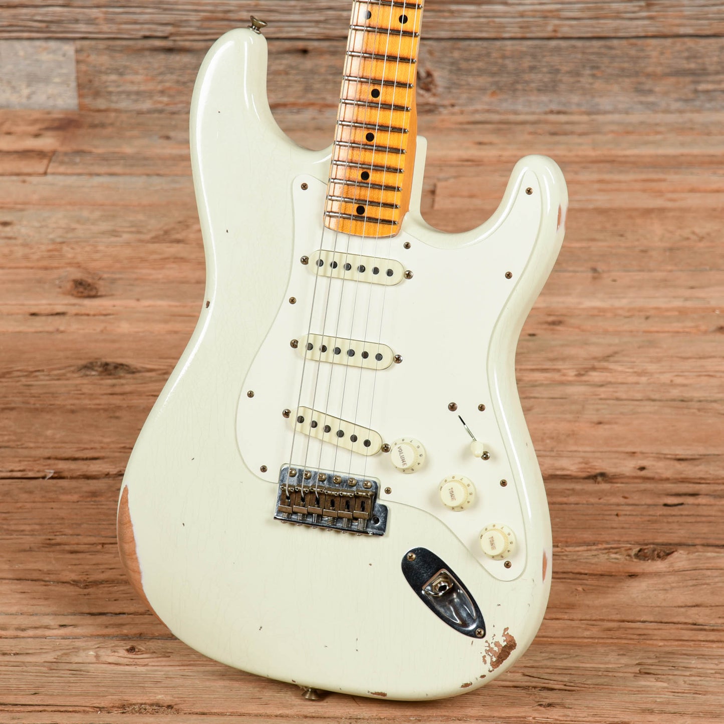 Fender Custom Shop Fat 50's Stratocaster Relic India Ivory 2023