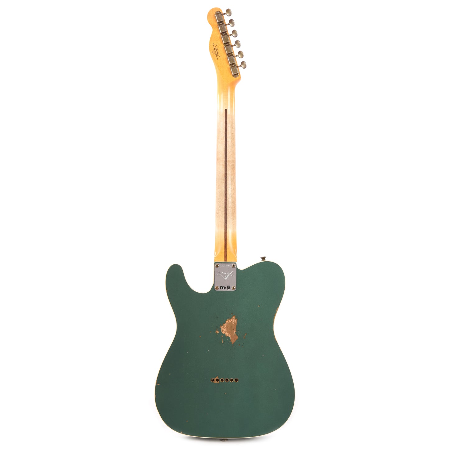 Fender Custom Shop 1959 Telecaster Custom Relic Aged Sherwood Green Metallic