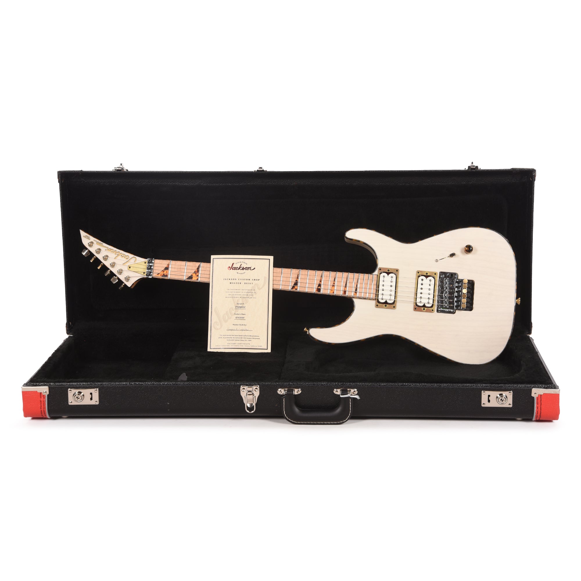 Jackson Custom Shop Soloist 2H FR White Blonde Master Built by Pasquale Campolattano