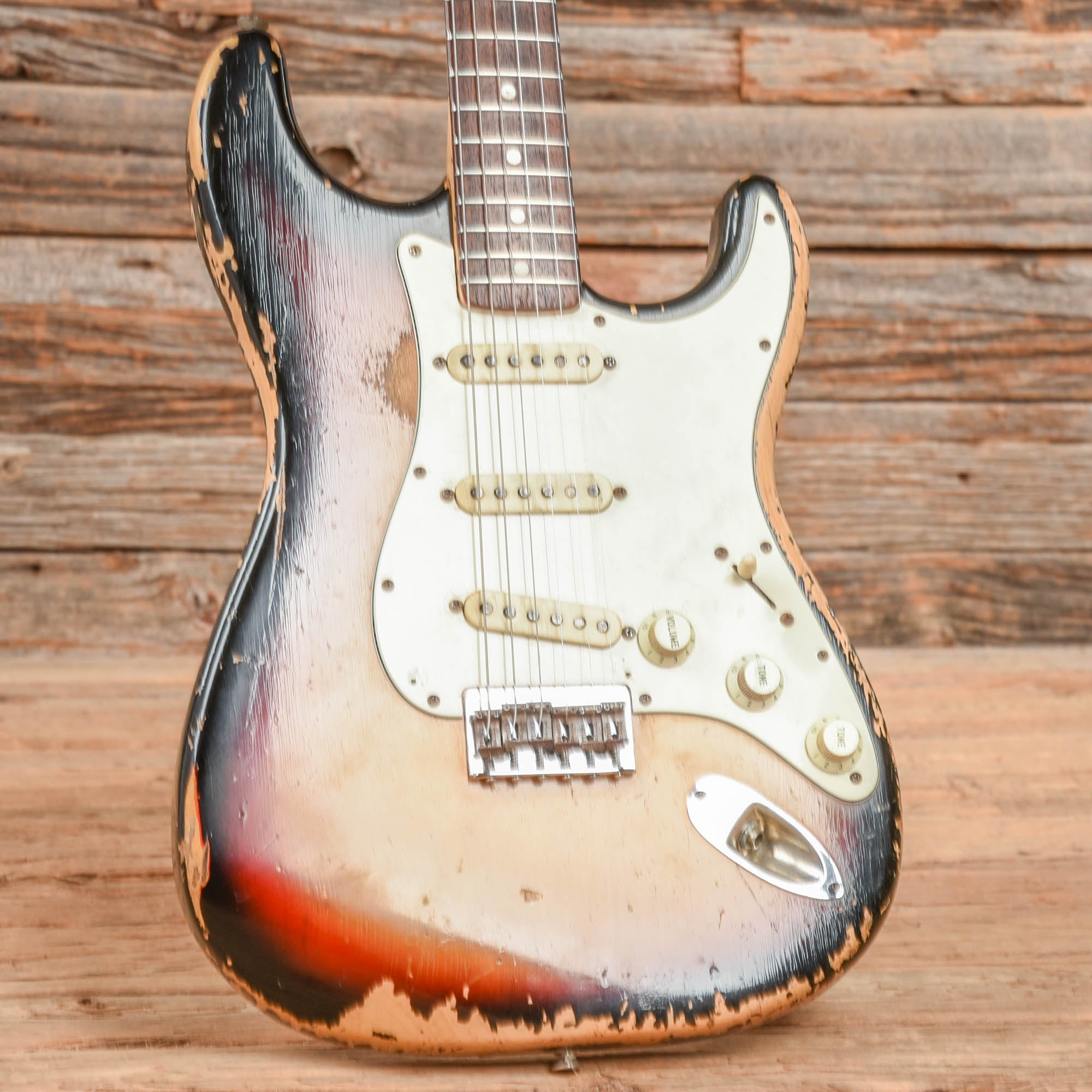 Fender Stratocaster Hardtail Sunburt 1972