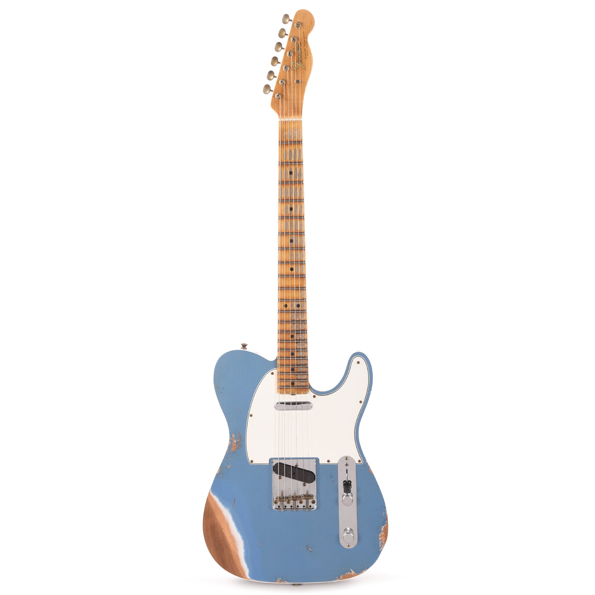 Fender Custom Shop '65 Telecaster Custom Heavy Relic Aged Lake Placid Blue