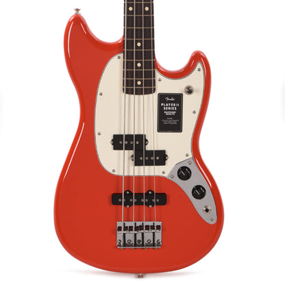 Fender Player II Mustang Bass PJ Coral Red