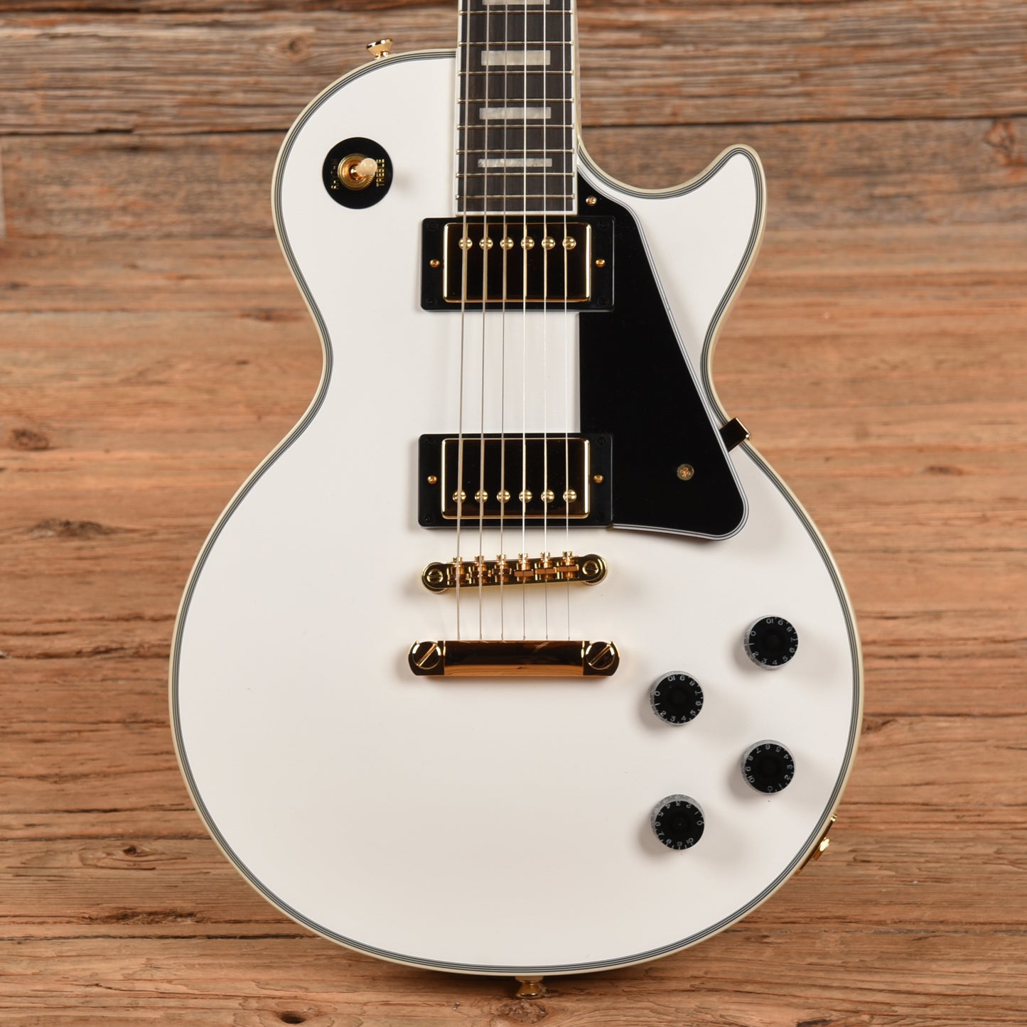 Epiphone Les Paul Custom White 2024