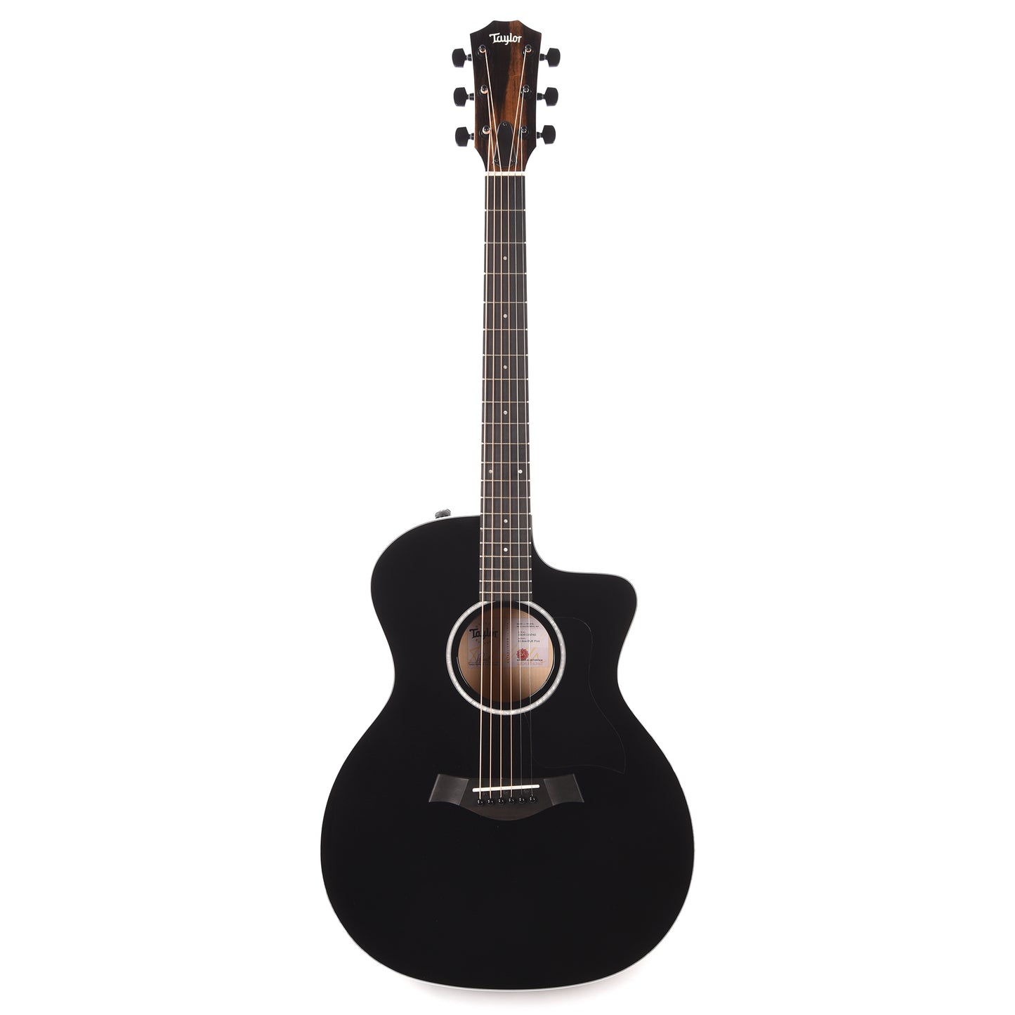 Taylor 214ce-BLK Plus Grand Auditorium Spruce/Big Leaf Maple Black