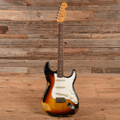 Fender Custom Shop 63 Korina Stratocaster Heavy Relic Sunburst 2022