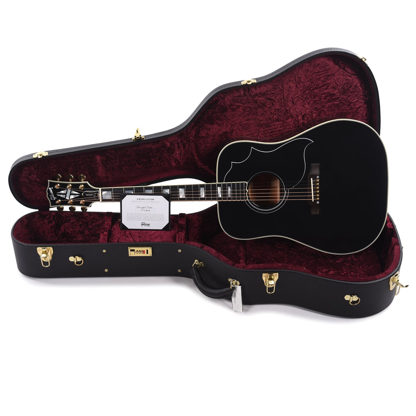 Gibson Custom Shop Modern Hummingbird Custom Ebony