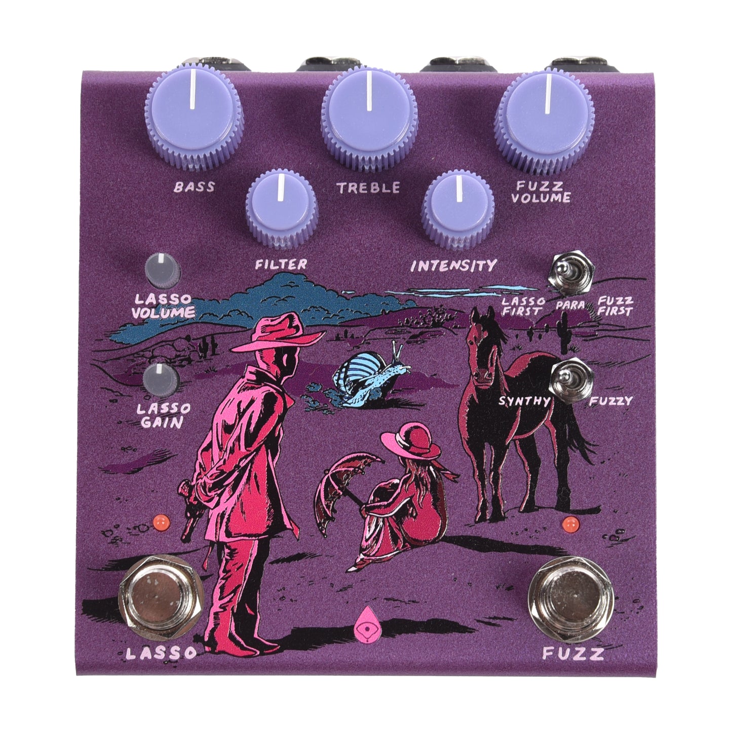 Old Blood Noise Pardner Fuzz Pedal Purple