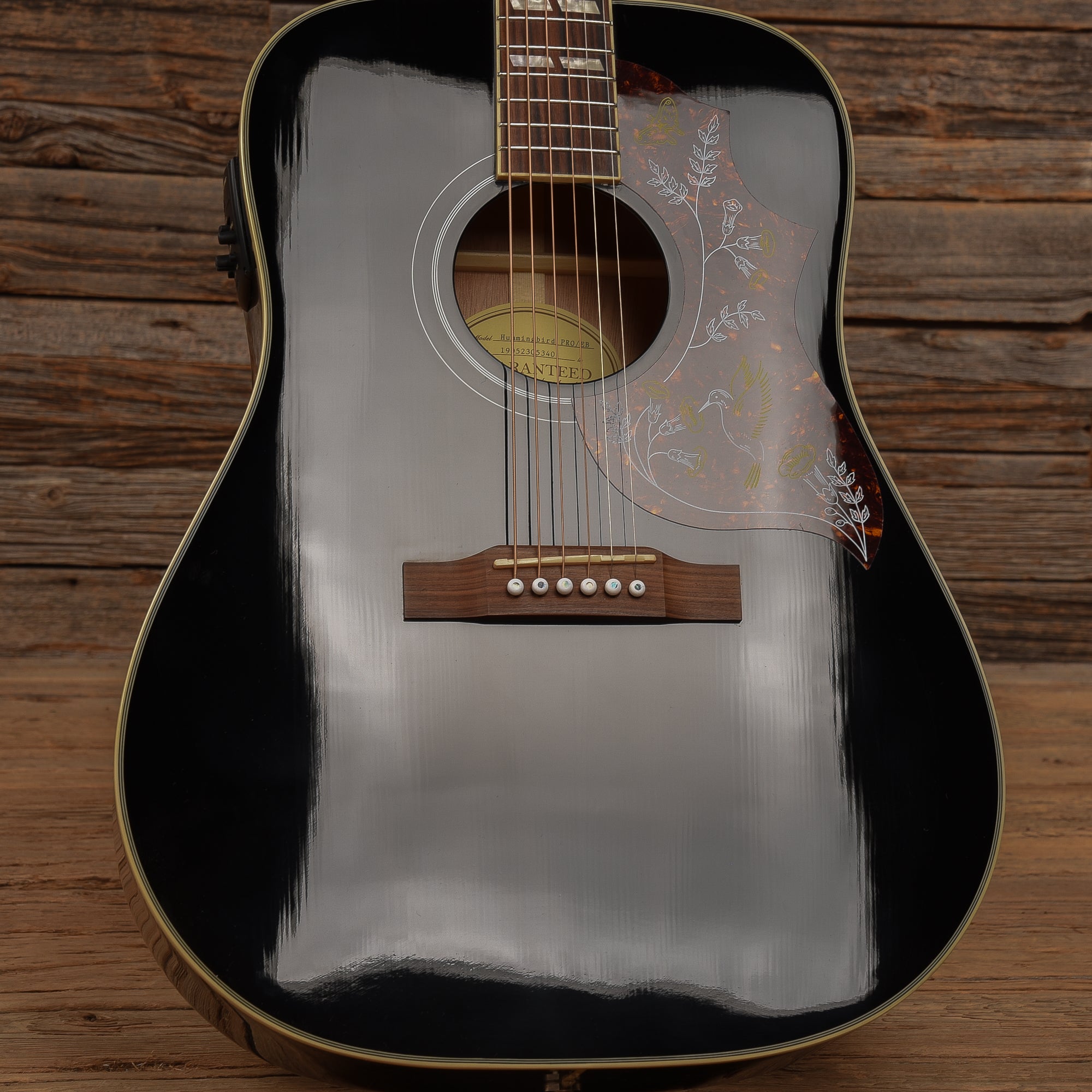 Epiphone Hummingbird Pro Ebony 2019