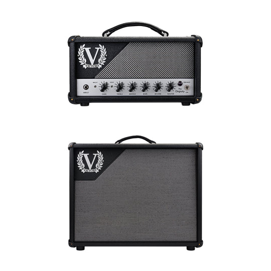 Victory Deputy 25w Compact Tube Amp Head and 112 1x12 Guitar Amp Cabinet Bundle