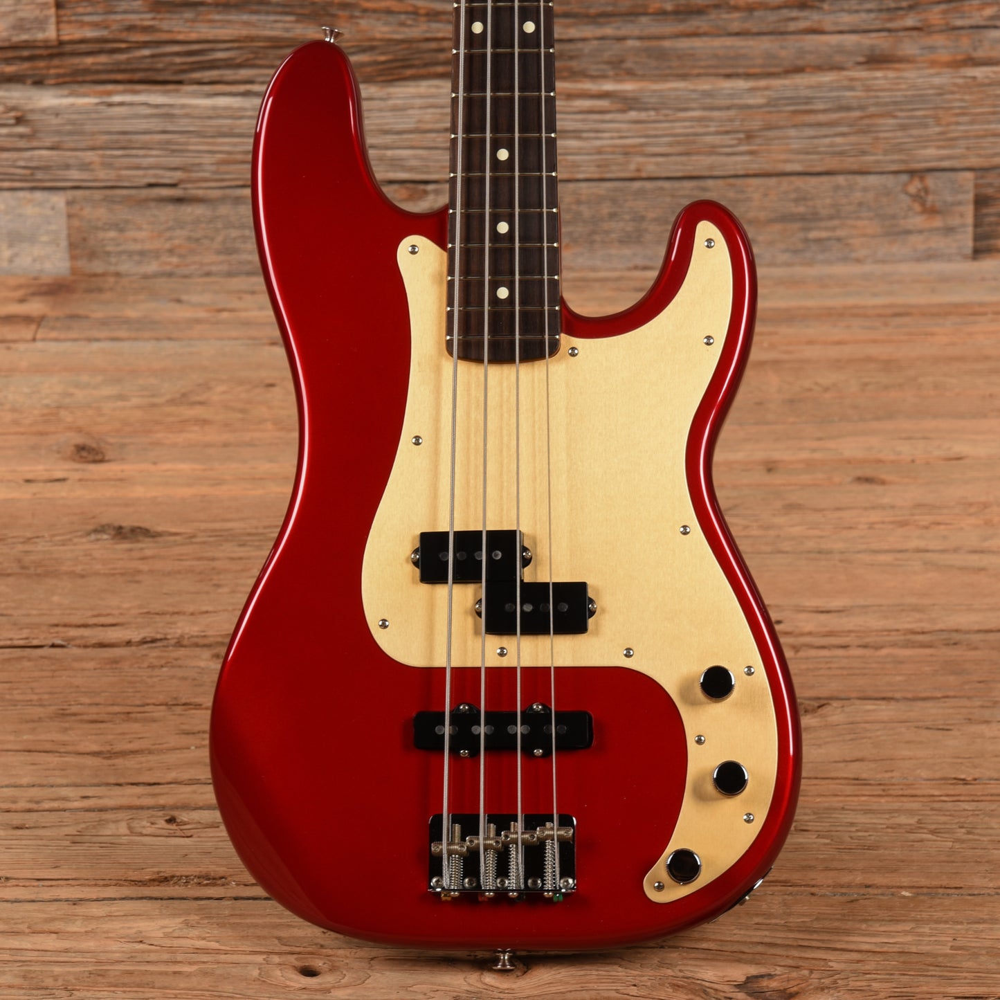 Fender Deluxe Precision Bass Special Candy Apple Red 2002