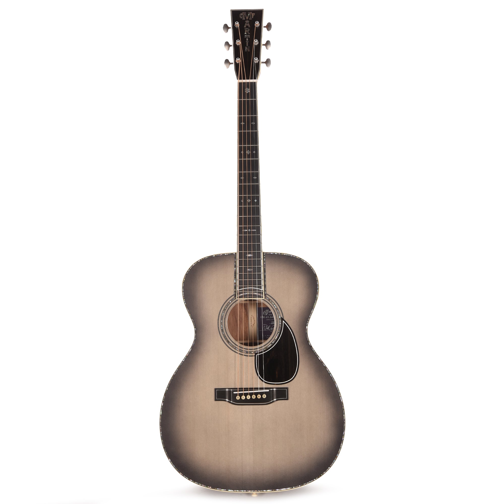 Martin OM-45 John Mayer 20th Anniversary Gray Sunburst