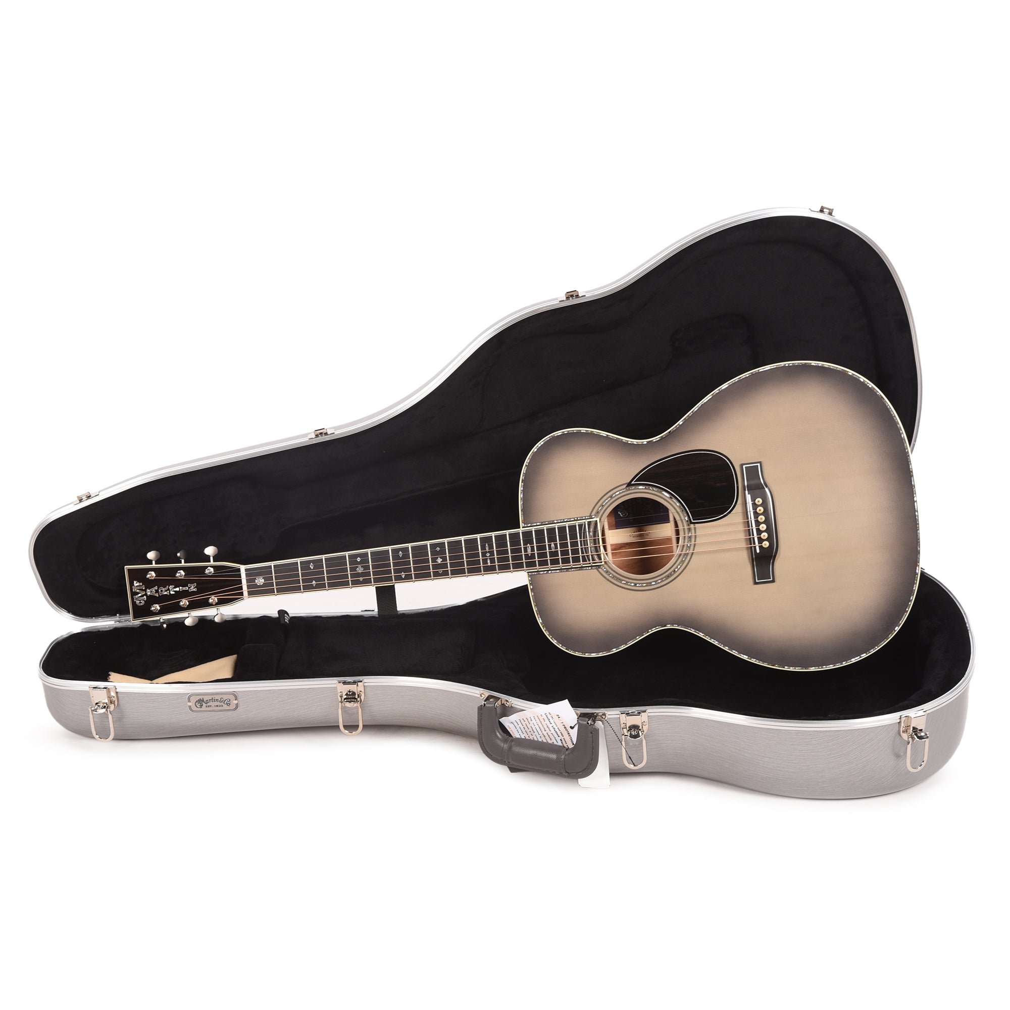 Martin OM-45 John Mayer 20th Anniversary Gray Sunburst