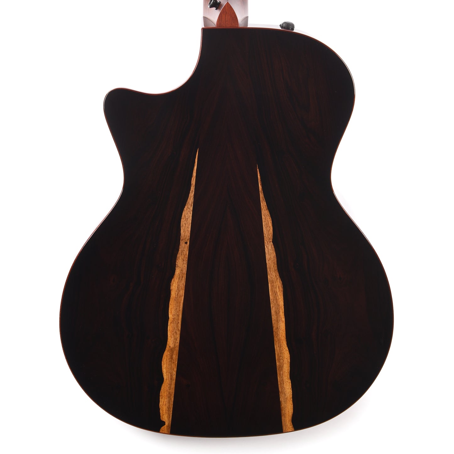 Taylor Custom Grand Auditorium Torrefied Sitka/Cocobolo Black Top ES2 w/Bloodwood Binding