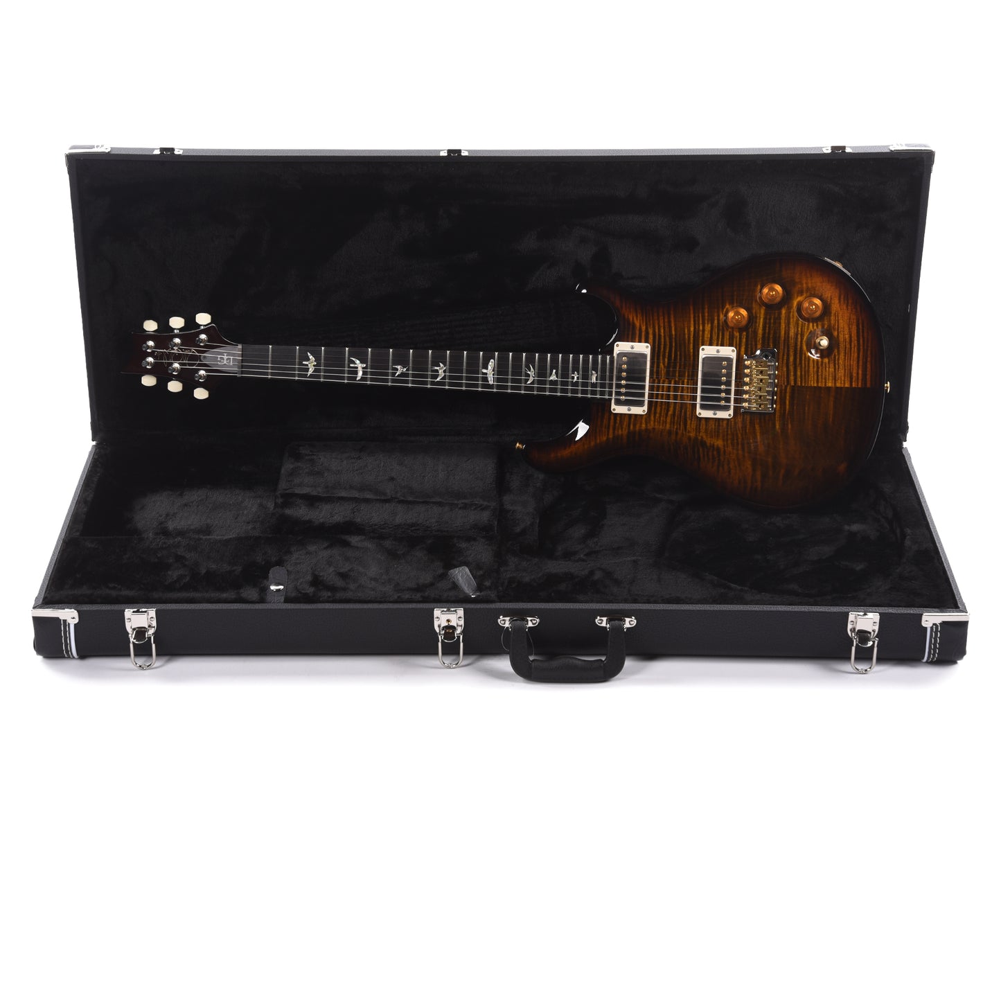 PRS DGT 10 Top Black Gold Wraparound Burst w/Bird Inlays