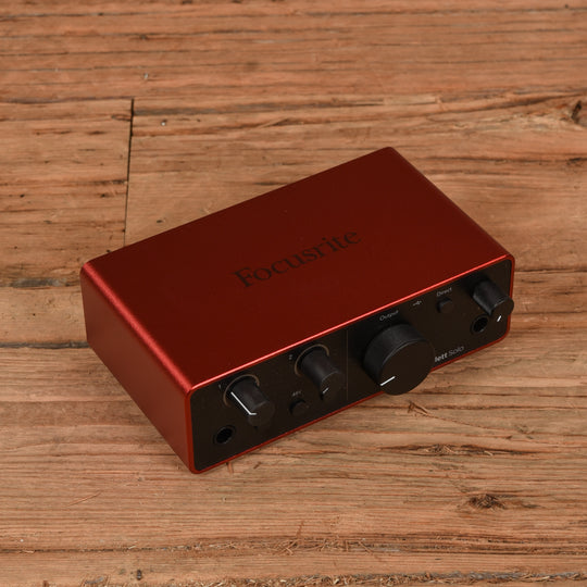 Focusrite Scarlett Solo 4th Gen USB 2x2 Audio Interface