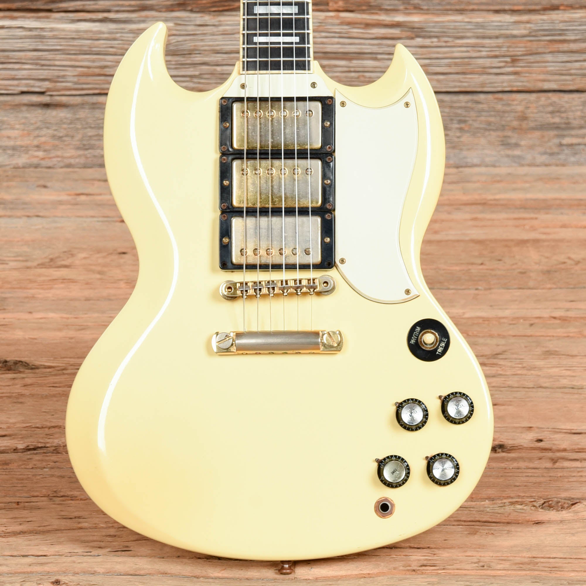 Gibson Les Paul (SG) Custom Reissue Polaris White 1987