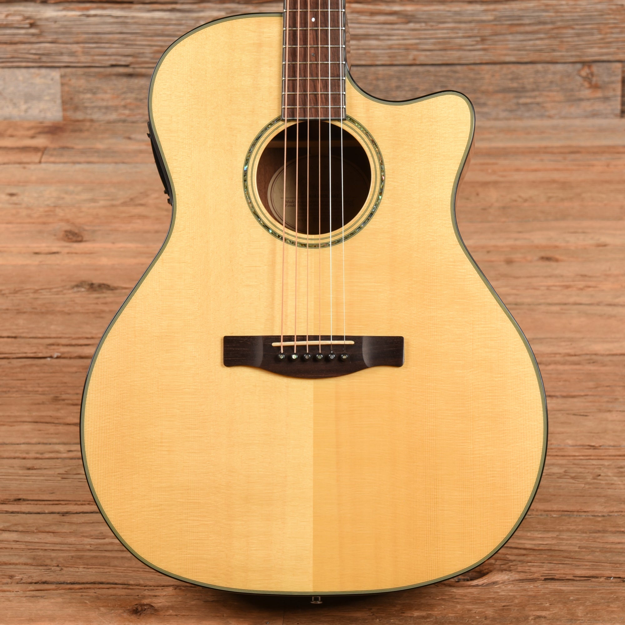 Fender GA-43SCE Grand Auditorium Natural – Chicago Music Exchange