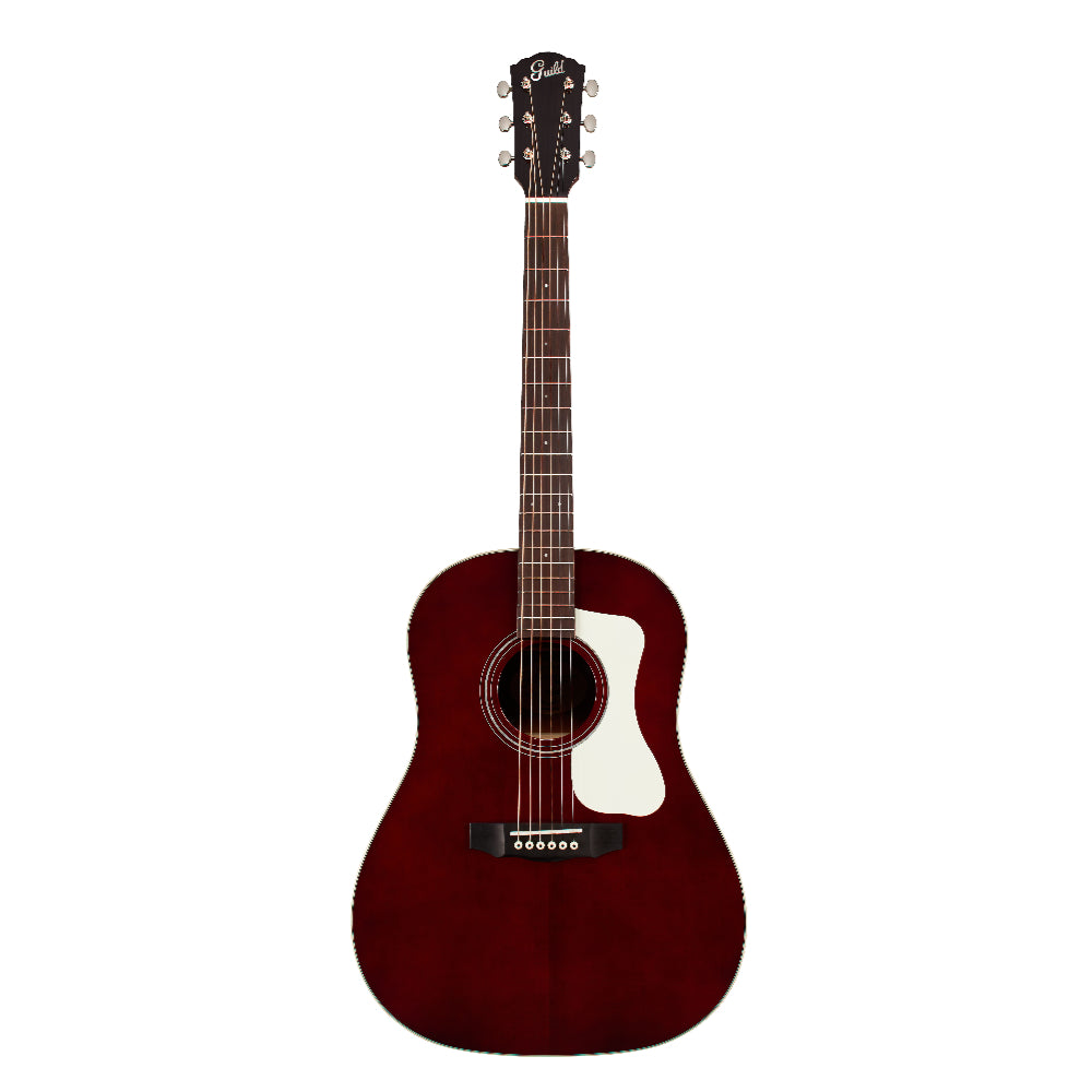 Guild DS-240 Memoir Slope Shoulder Acoustic Guitar Wine Red