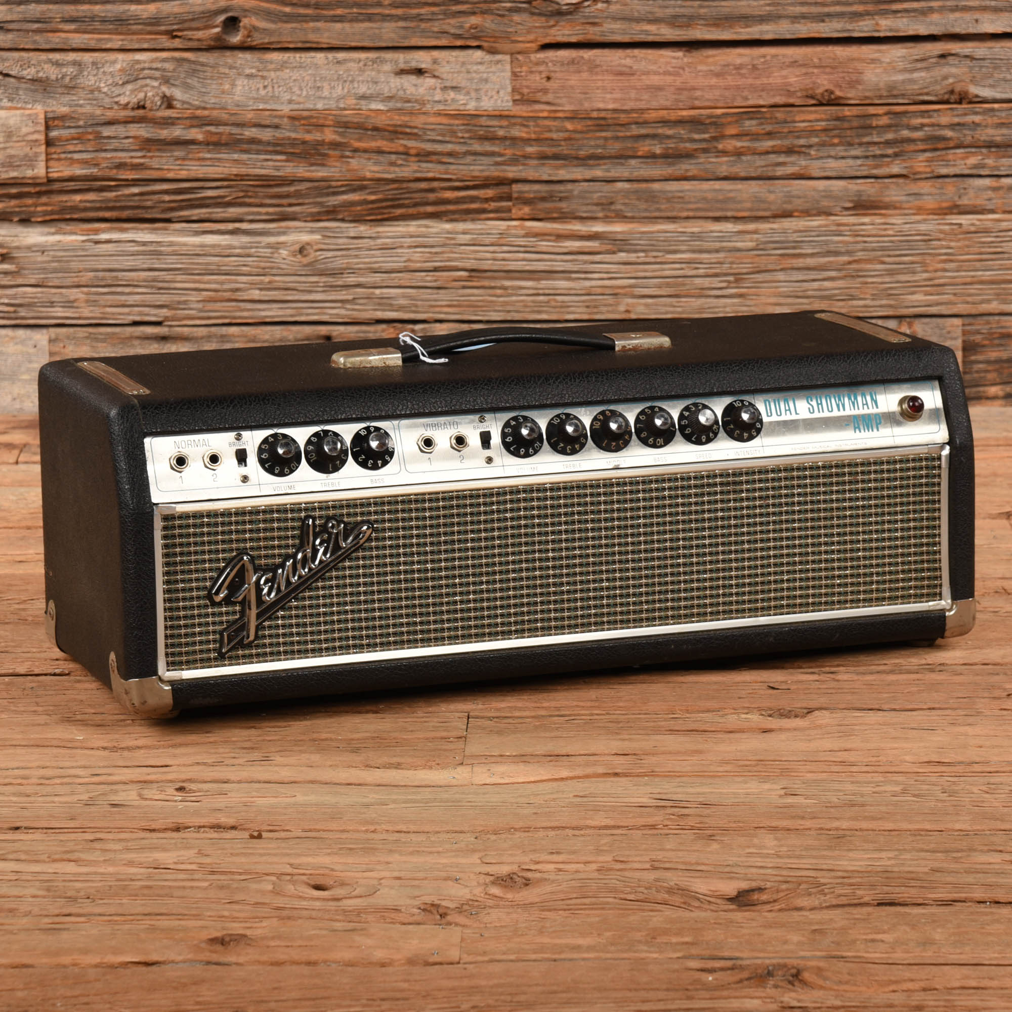 Fender Dual Showman 2-Channel 100-Watt Guitar Amp Head  1967