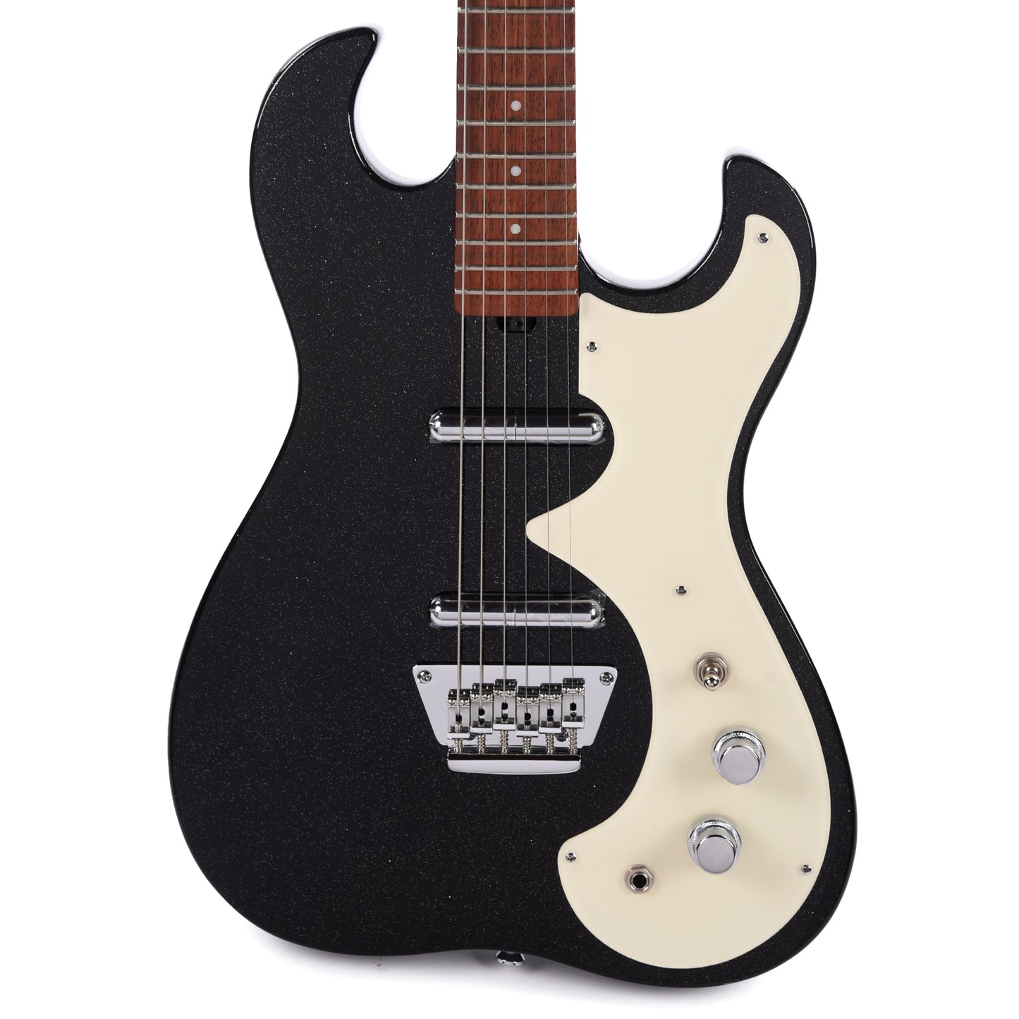 Silvertone 1449 Black Silver Flake