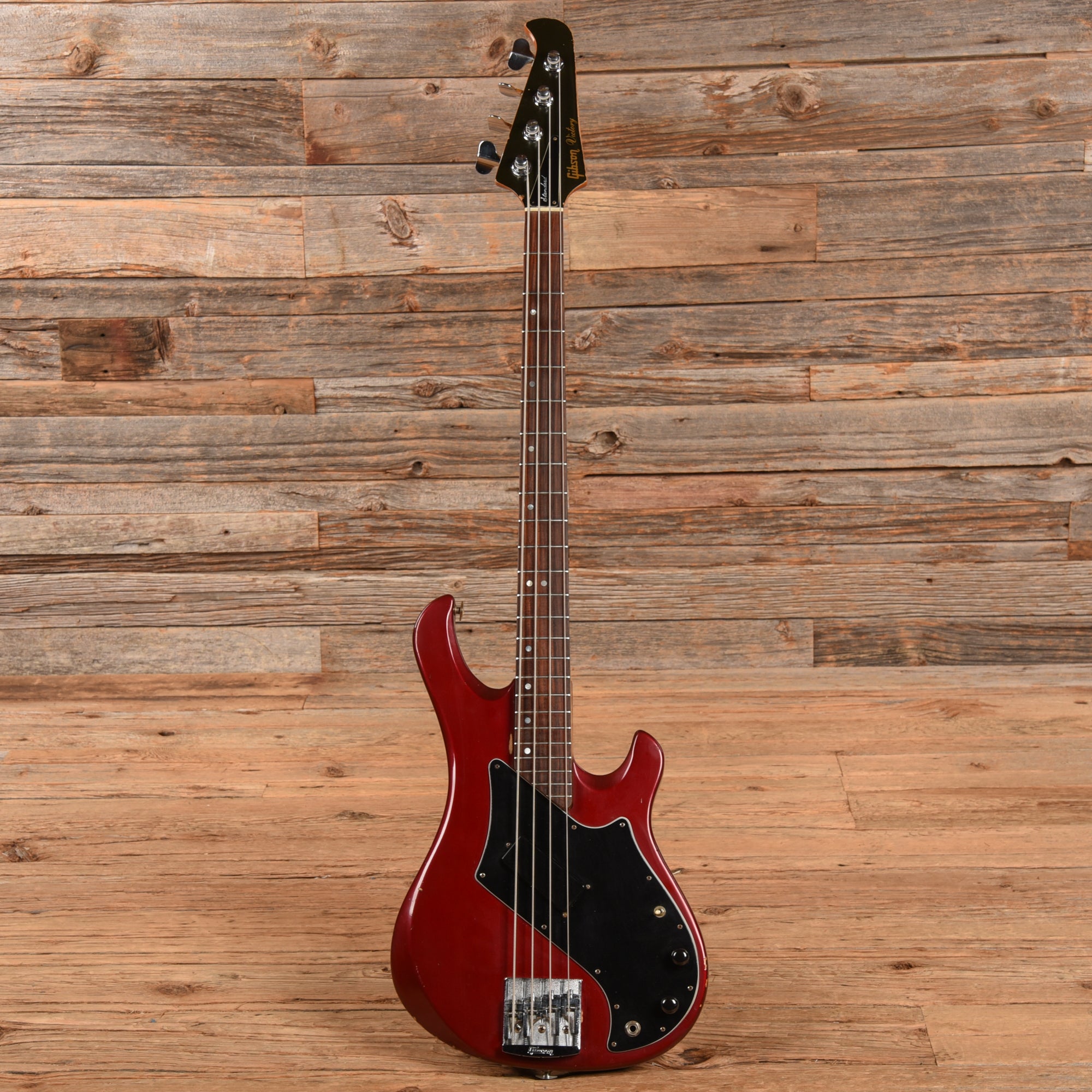 Gibson Victory Bass Candy Apple Red 1981