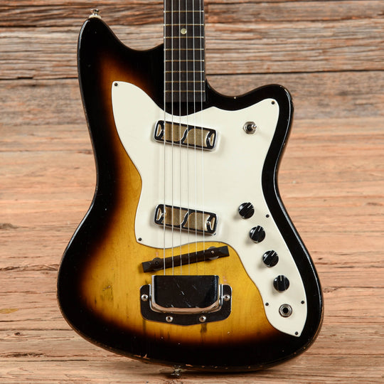 Harmony Bobkat 2-Pickup Sunburst 1966