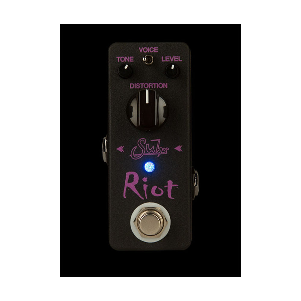 Suhr Riot Mini Distortion Pedal Black Edition