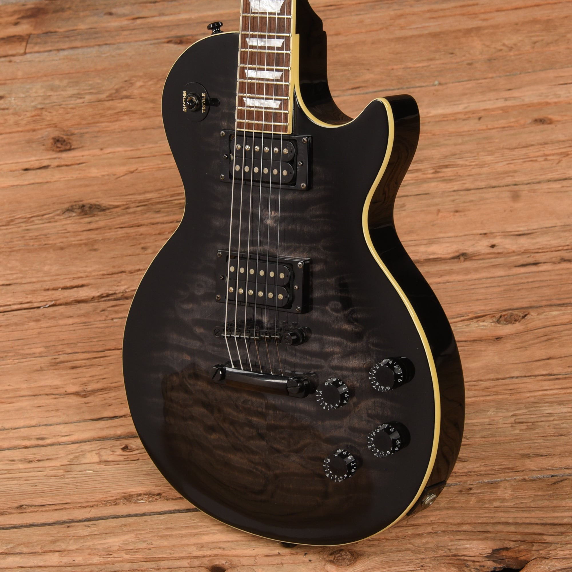 Epiphone Limited Edition Les Paul Standard Transparent Black 2000