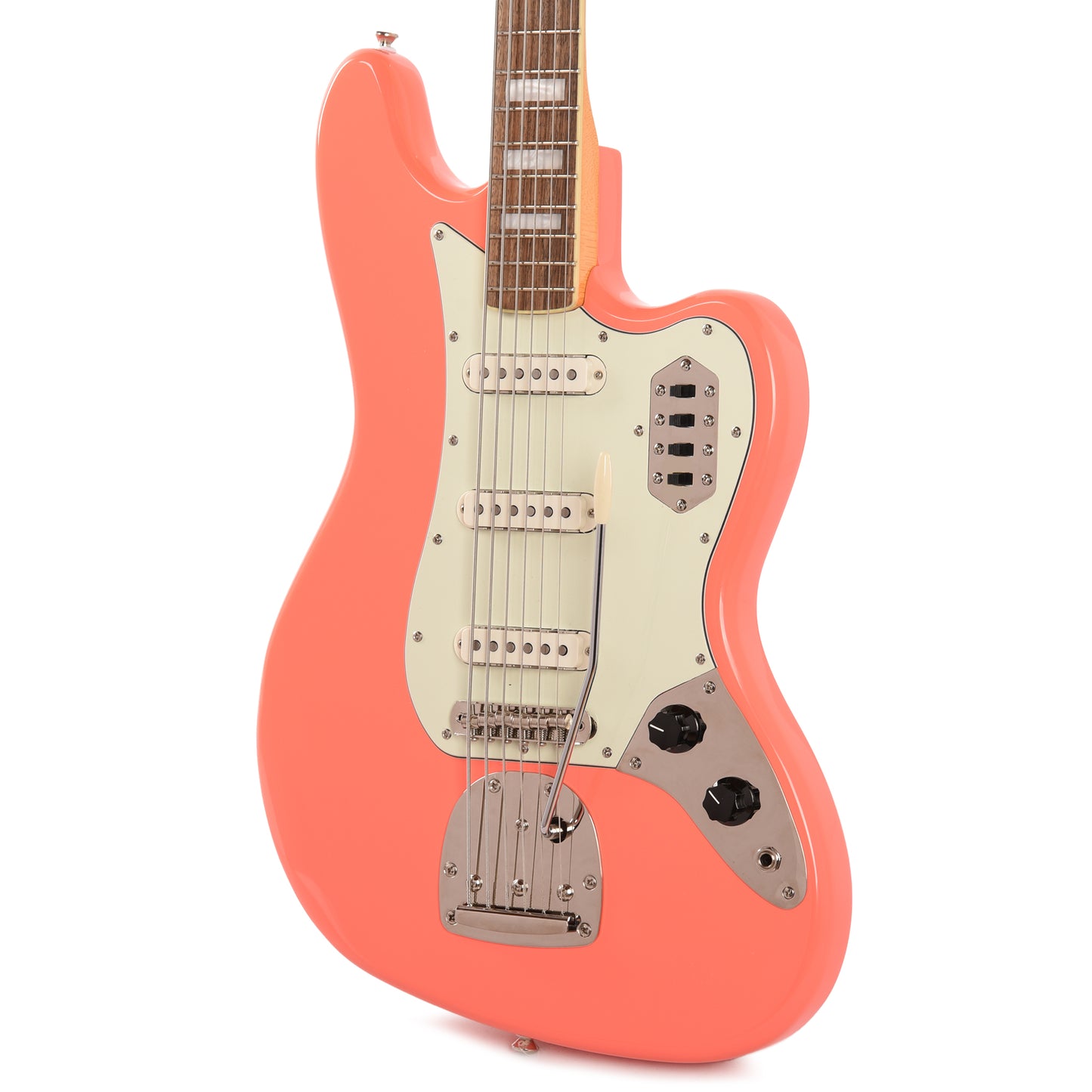 Squier Classic Vibe Bass VI Tahitian Coral