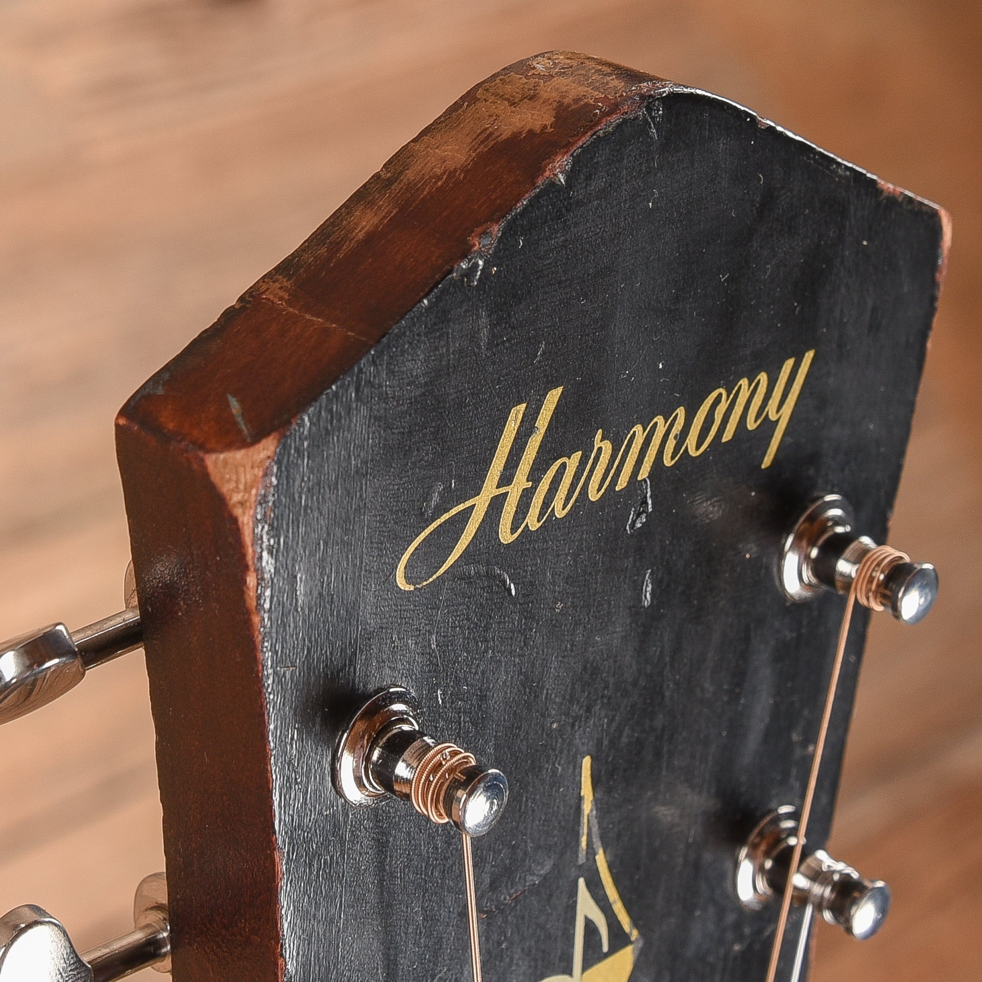 Harmony H168 X-Brace Conversion Natural 1960s