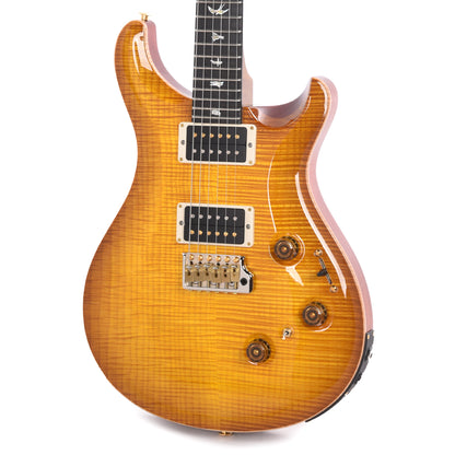 PRS Wood Library Custom 24 Piezo 10-Top Flame Faded McCarty Sunburst w/Figured Stained Neck & Ebony Fingerboard