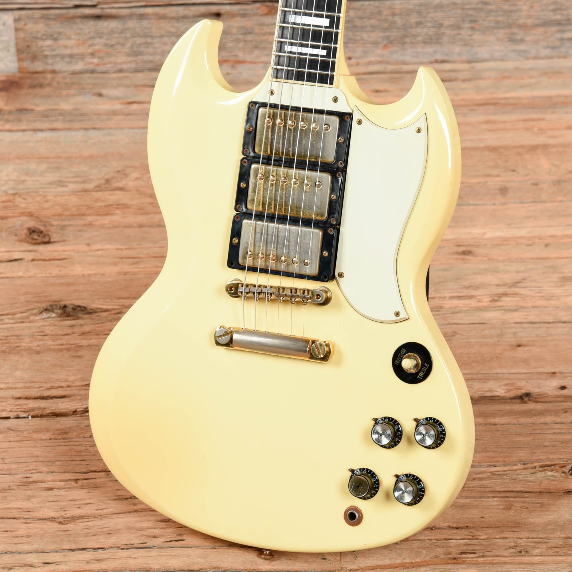 Gibson Les Paul (SG) Custom Reissue Polaris White 1987