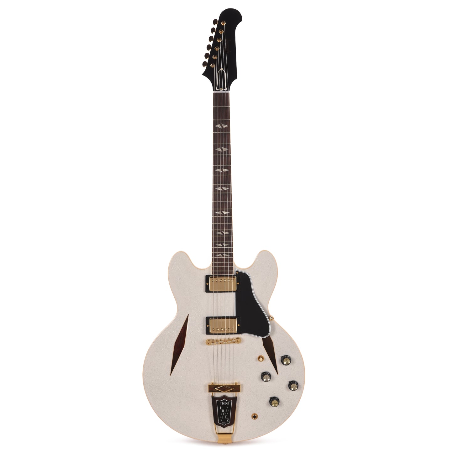 Gibson Custom Shop 1964 Trini Lopez Reissue "CME Spec" White Sparkle VOS