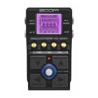 Zoom MS-80IR+ MultiStomp Guitar IR Pedal