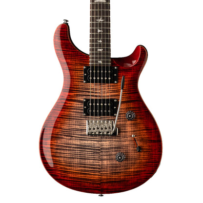 PRS SE Custom 24 Charcoal Cherry Burst