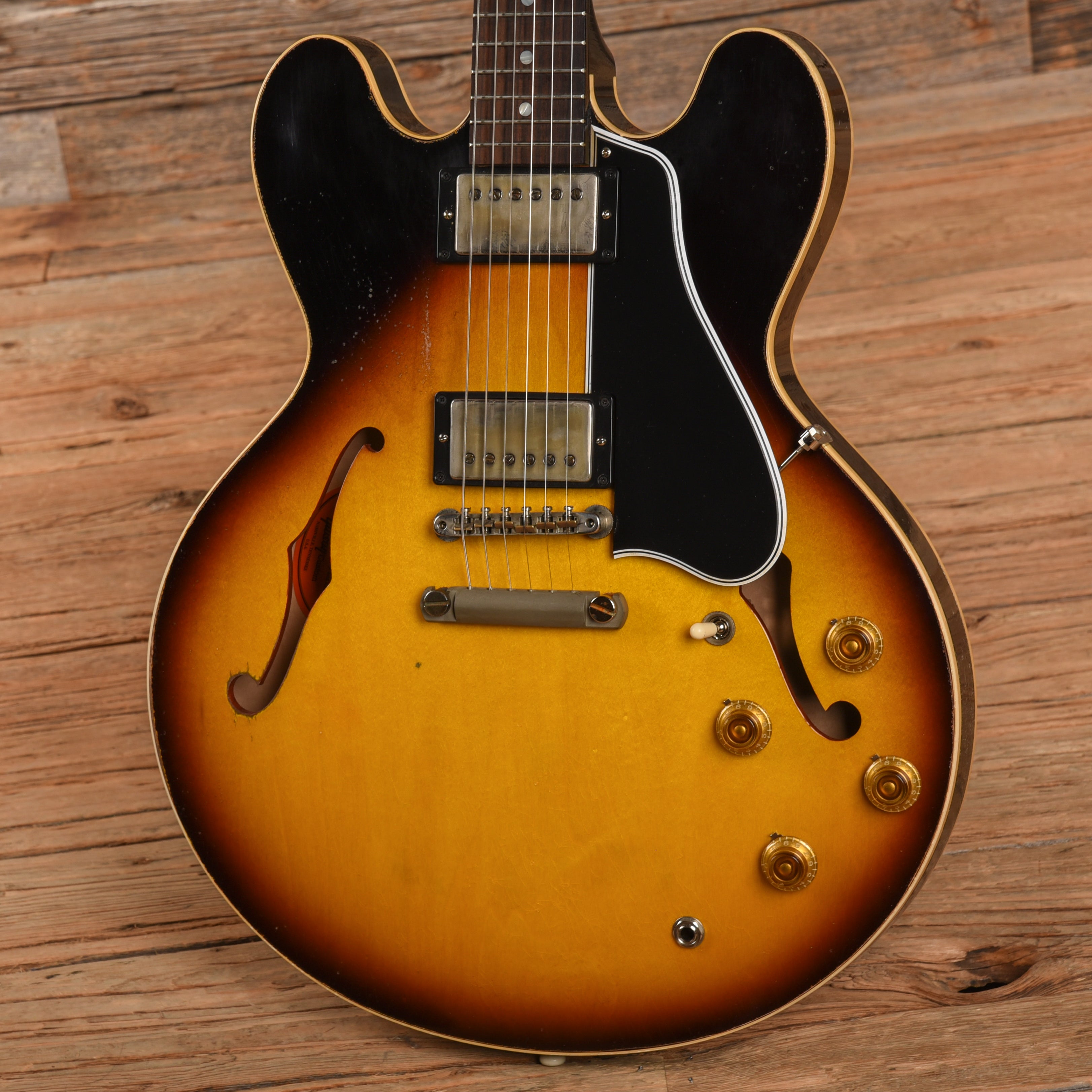 Gibson Custom Murphy LabLimited Edition '58 ES-335 Heavy Aged Vintage Sunburst 2023