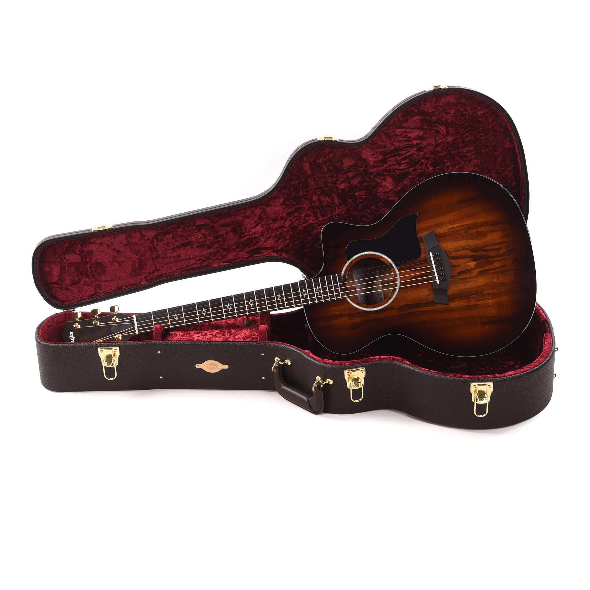 Taylor 224ce-K Deluxe Grand Auditorium Hawaiian Koa Shaded Edgeburst ES2 Factory B-Stock