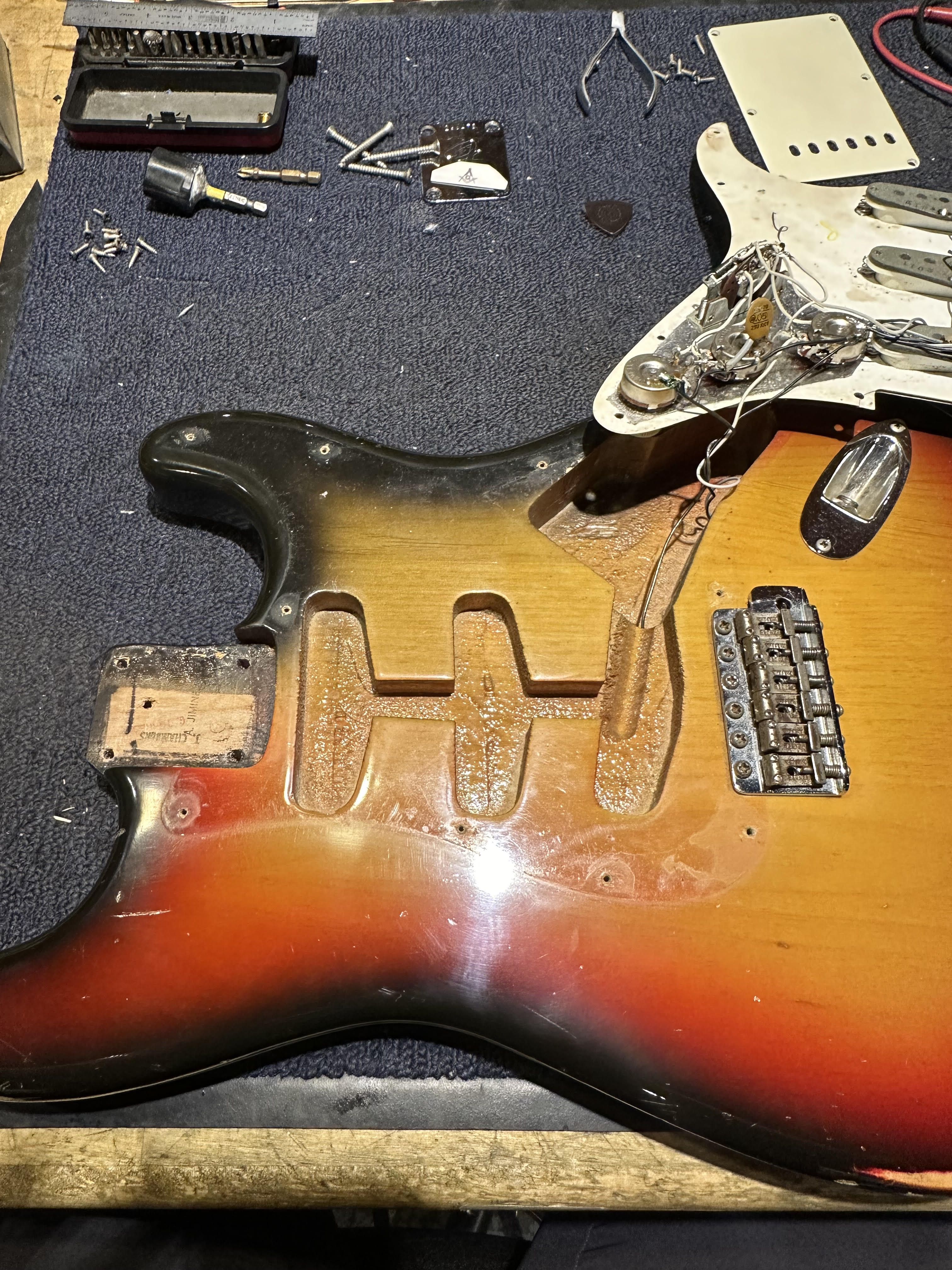 Fender Stratocaster Sunburst 1970