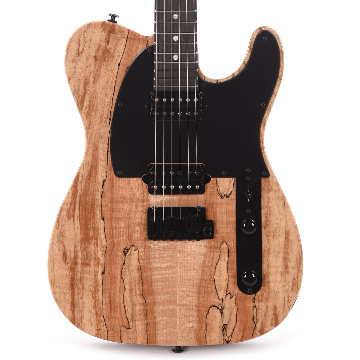 Suhr Custom Modern T HH Spalted Maple/Mahogany Natural