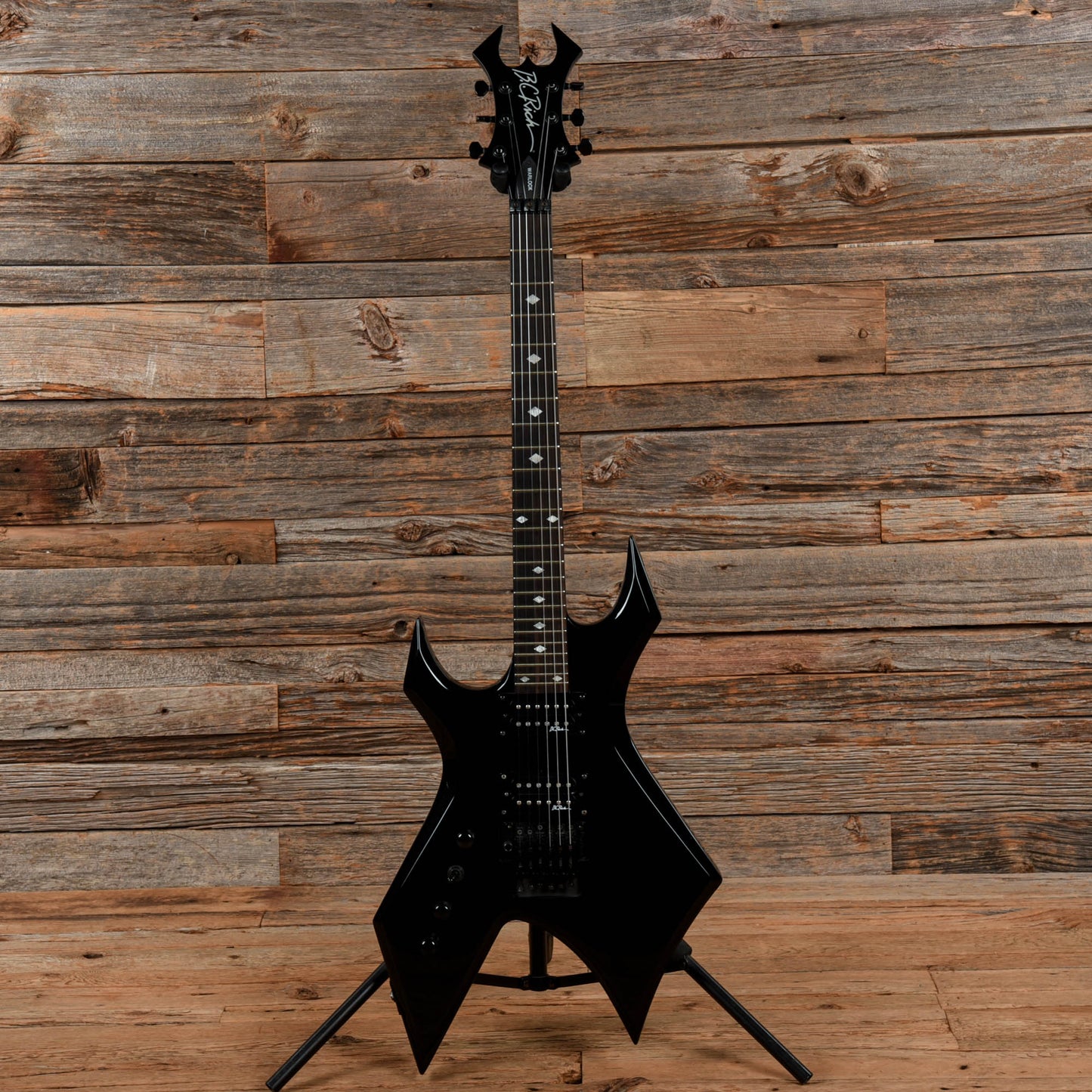 B.C. Rich Warlock NT Black  LEFTY