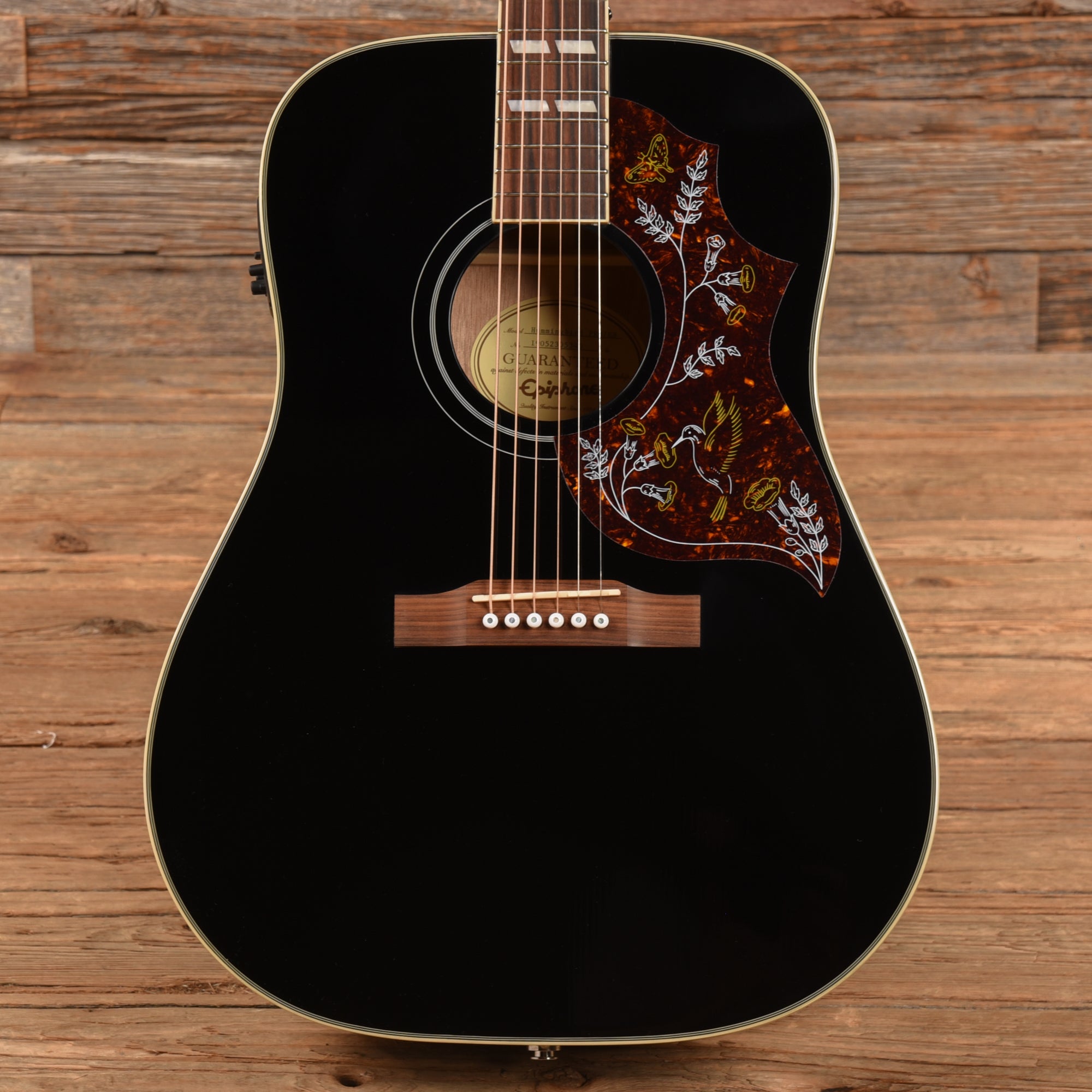 Epiphone Hummingbird Pro Ebony 2019