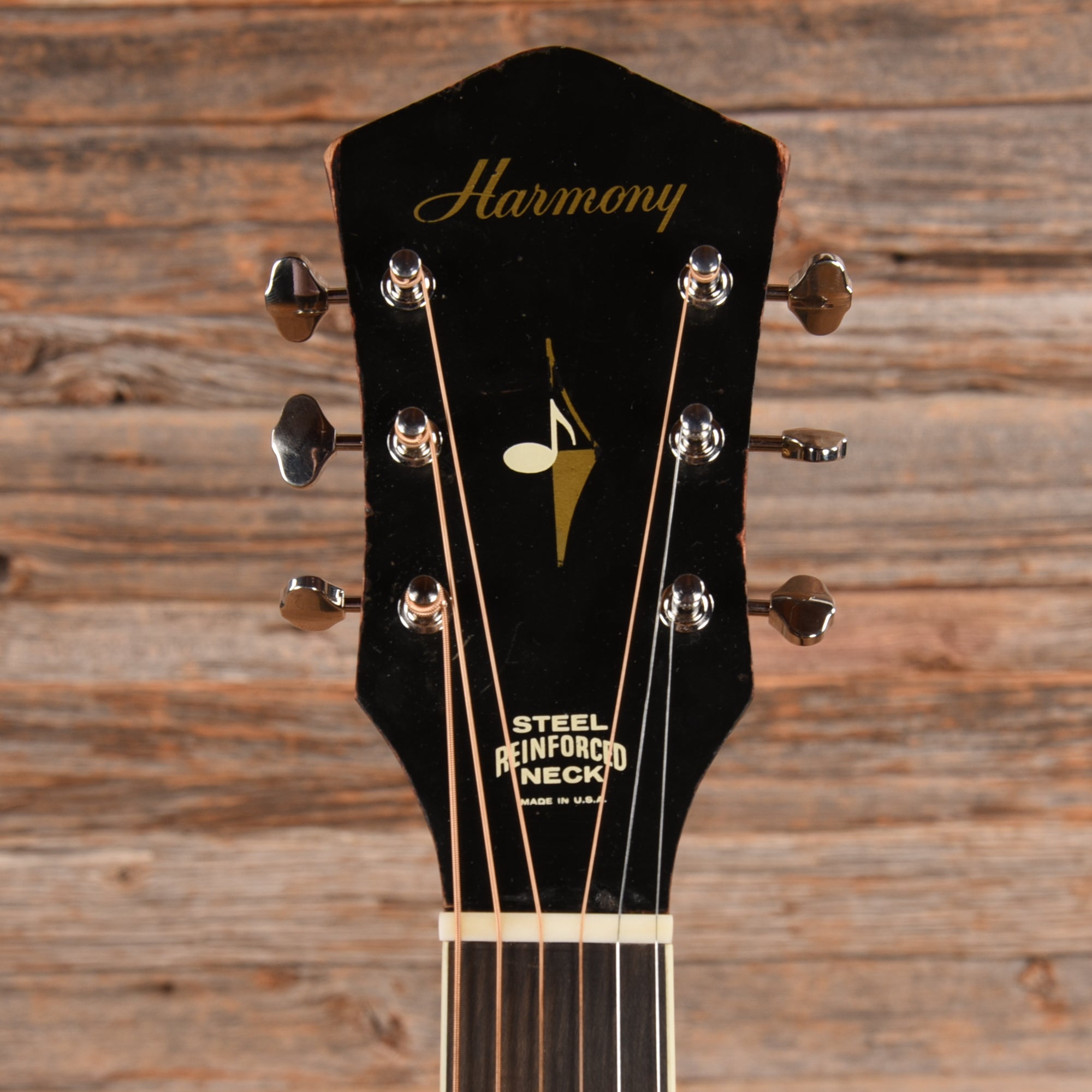 Harmony H168 X-Brace Conversion Natural 1960s