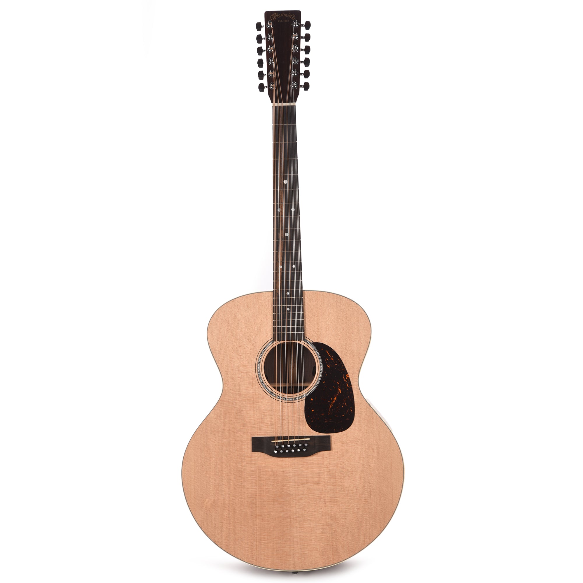 Martin Grand J-16E 12-String Sitka Spruce/East Indian Rosewood Satin Natural